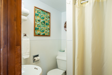 Oceanside Ocean Front Cabins - Private Bathroom